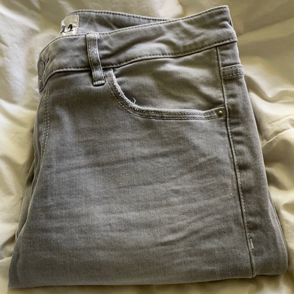 Garage Grey High Waist Jegging Jeans, Size 11 - Picture 8 of 11